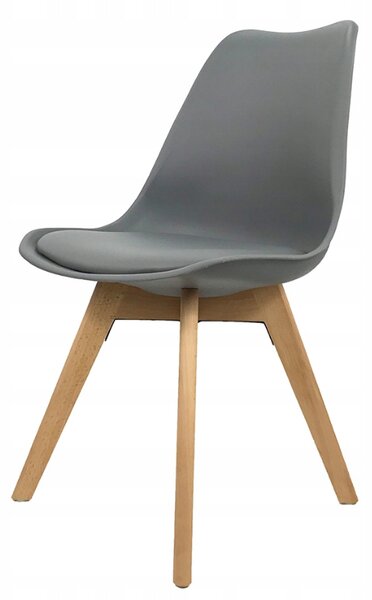 Bestent Jídelní židle tmavě šedá skandinávský styl Basic