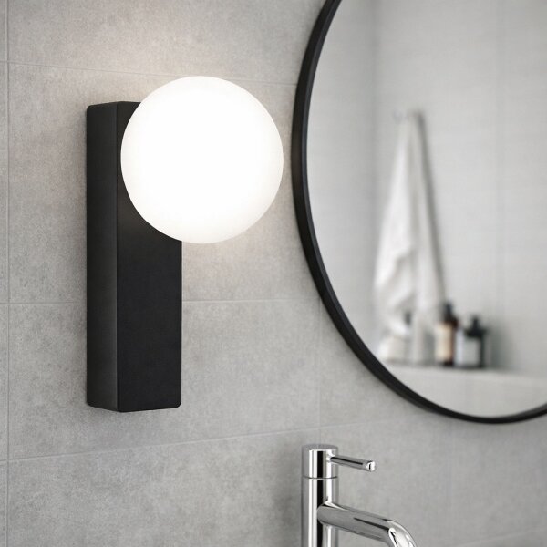 Open Design OR85556 - Koupel. nástěnné svítidlo BOLETTA 1xG9/8W/230V IP44 černá