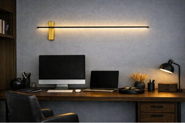 Open Design OR85075 - LED Nástěnné svítidlo BENE LED/10,5W/230V 100 cm zlatá