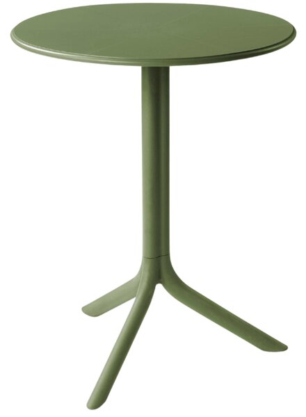 Nardi Zelený plastový zahradní stůl Spritz 60,5 cm