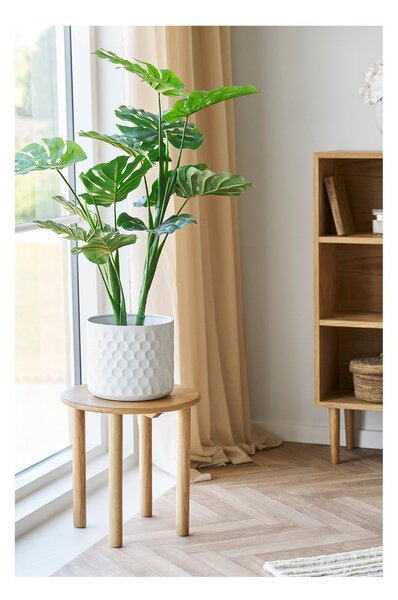 Kulatý odkládací stolek z dubového dřeva ø 40 cm Jena – House Nordic