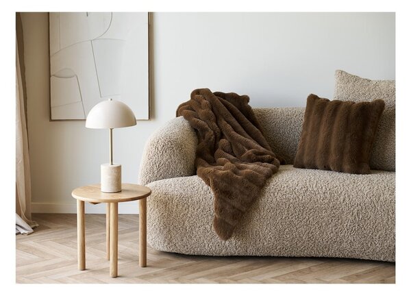 Kulatý odkládací stolek z dubového dřeva ø 40 cm Jena – House Nordic