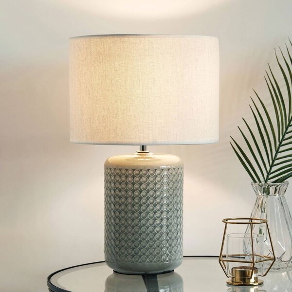Pauleen Go for Glow stolní lampa keramická noha, Bílá / opál, Obývací pokoj / jídelna, Keramika, Moderní