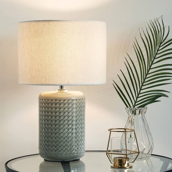 Pauleen Go for Glow stolní lampa keramická noha, Bílá / opál, Obývací pokoj / jídelna, Keramika, Moderní