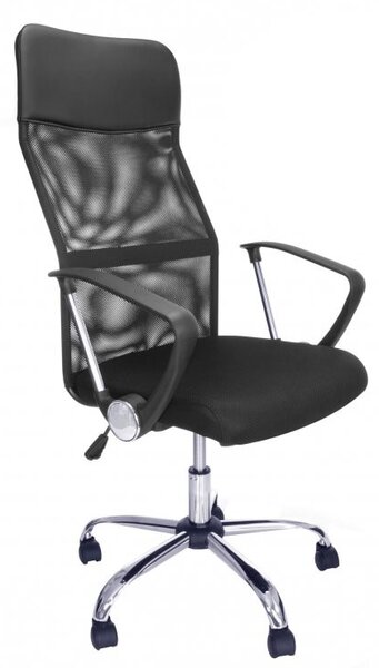 Bestent Ergonomická kancelářská židle BLACK