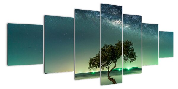 Obraz - magická noc (210x100cm)