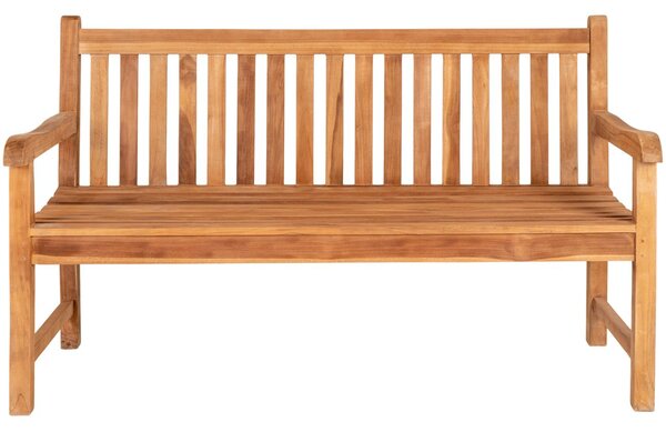 Nordic Living Teaková zahradní lavice Cambio 150 cm