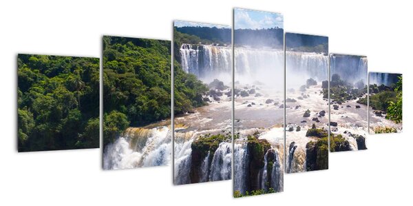 Obraz vodopádů (210x100cm)