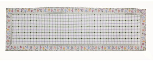 Veľkonočný behúň na stôl Vajíčka 45x150 cm Barva Vícebarevná Rozměry 45x150 cm