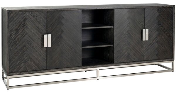 Richmond Dubová komoda Blackbone 225 x 45 cm