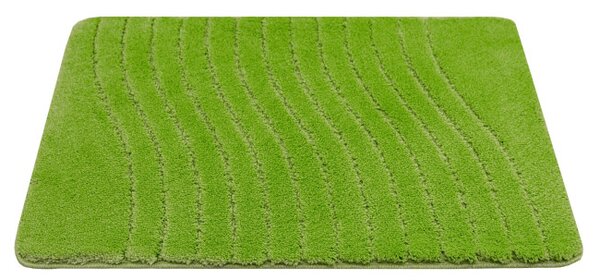 Koupelnový kobereček Sara Green světle zelený, vlny