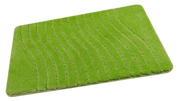 Koupelnový kobereček Sara Green světle zelený, vlny