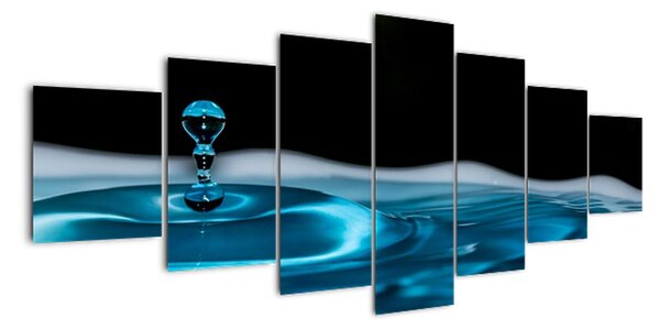Obraz kapky vody (210x100cm)