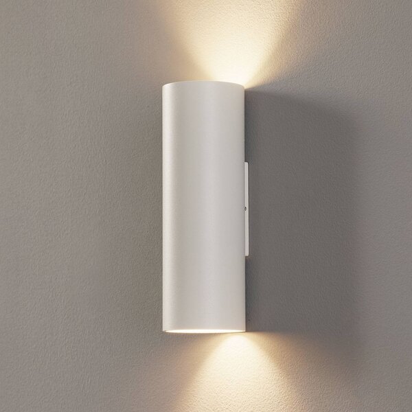 Wever & Ducré Lighting WEVER DUCRÉ Ray mini 2.0 nástěnná lampa bílá, stmívatelný, Bílá / opál, Obývací pokoj / jídelna, Hliník, Moderní