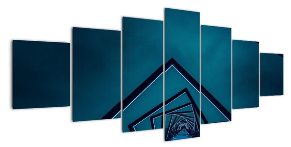 Obraz - cesta přes moderní most (210x100cm)