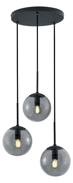 TRIO Závěsné svítidlo Balls Anthracite 3xE14 - Ø 30 cm