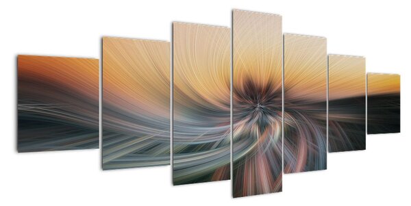 Abstraktní obraz do bytu (210x100cm)