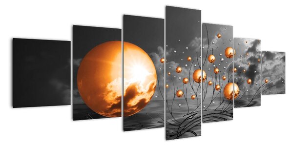 Abstraktní obraz (210x100cm)