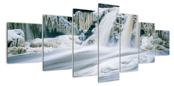 Obraz na stěnu se zimní tématikou (210x100cm)