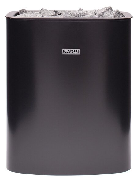 Narvi NCE Electric 6,0 kW Black – elektrická saunová kamna