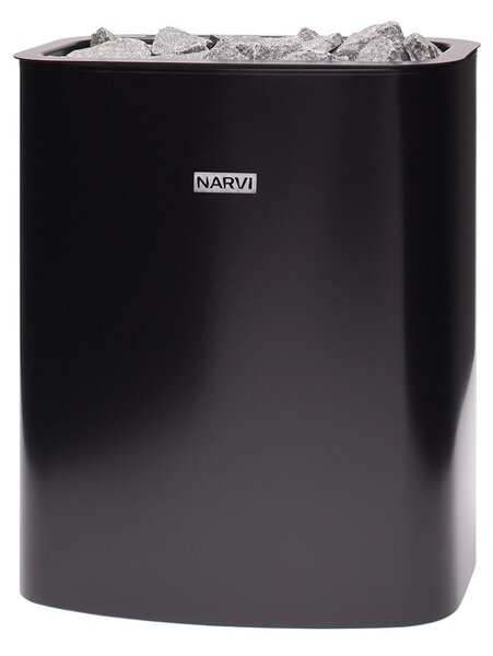 Narvi NCE Electric 6,0 kW Black – elektrická saunová kamna