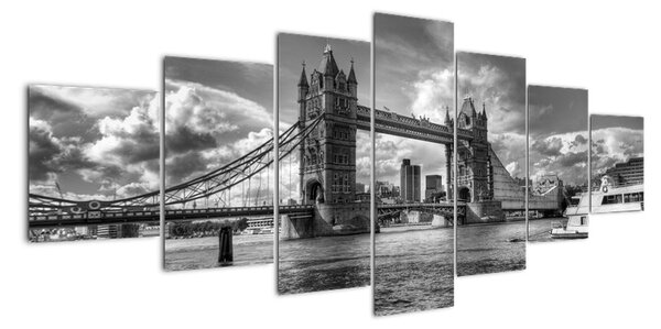 Tower Bridge - moderní obrazy (210x100cm)