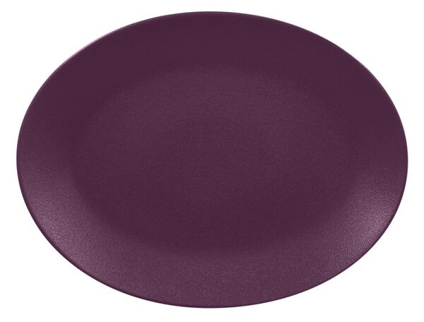 Neofusion Mellow talíř oválný 36x27 cm, švestkově-fialový