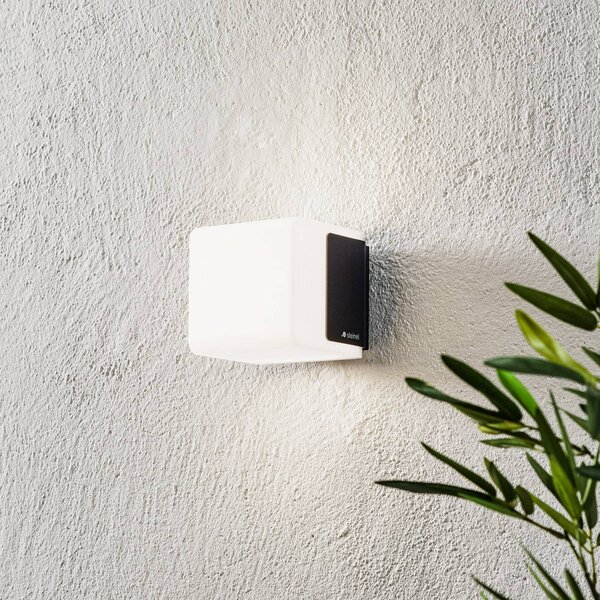 STEINEL Venkovní nástěnné svítidlo L 835 C LED, antracitová barva, stmívatelný, Černá, Plast, Moderní