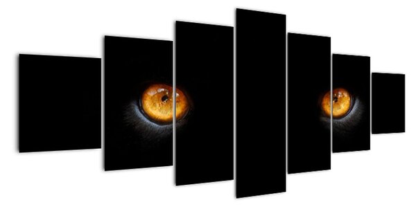 Zvířecí oči - obraz (210x100cm)