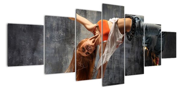 Street Dance tanečnice - obraz (210x100cm)