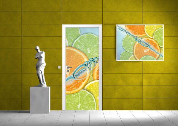 Fototapeta na dveře Citrus samolepící 91 x 211 cm