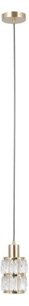 ITALUX PND-40668-1-HBR - Lustr na lanku ALMA 1xE27/40W/230V zlatá