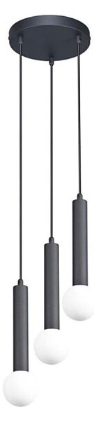ITALUX PND-33574-3-BK - Lustr na lanku FILANO 3xG9/5W/230V černá