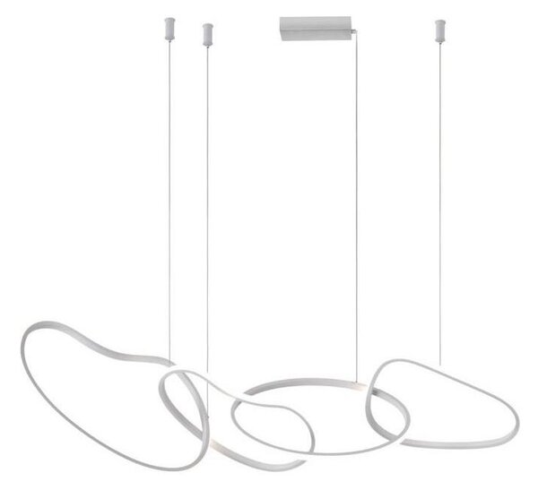 ITALUX PND-22412-S4-WH - LED Lustr na lanku FONTE LED/60W/230V bílá