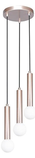 ITALUX PND-33574-3-CF - Lustr na lanku FILANO 3xG9/5W/230V rose gold