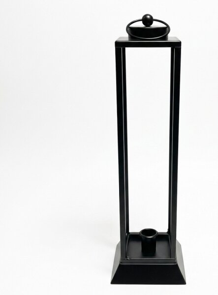 Dekorační lucerna HALL 45,5 cm černá