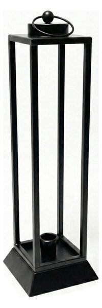 Dekorační lucerna HALL 45,5 cm černá