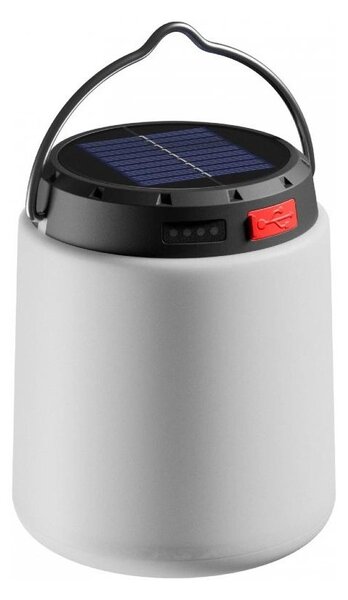 LED Stmívatelná přenosná solární nabíjecí lampa LUMINA TUBO LED/5V 800 mAh