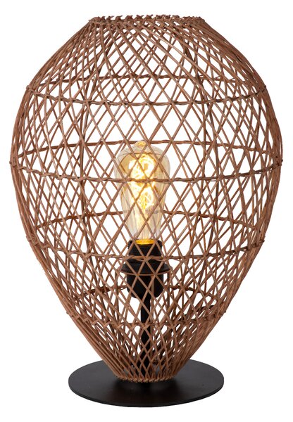 LUCIDE Stolní lampa Molly Ocher Yellow Ø 40 cm