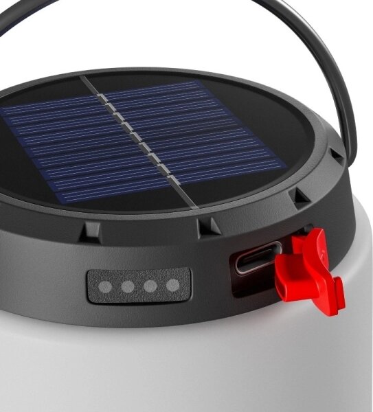 LED Stmívatelná přenosná solární nabíjecí lampa LUMINA TUBO LED/5V 800 mAh