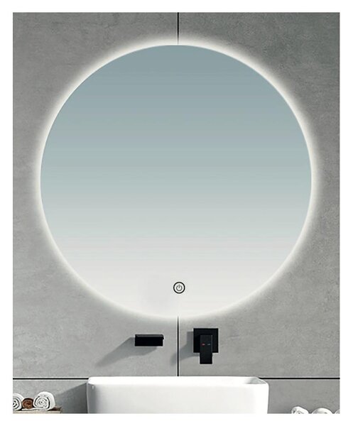 Brilagi - LED Koup. zrcadlo LUNA LED/19W/230V pr. 60 cm IP44 CRI 90 stmív. + CCT