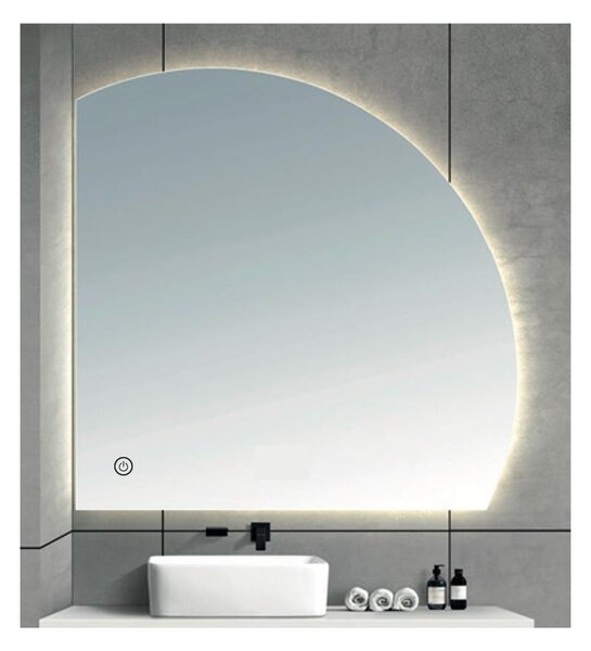 Brilagi - LED Koup. zrcadlo QUARTIERE LED/18W/230V 50x55 IP44 CRI 90 stmív. +CCT
