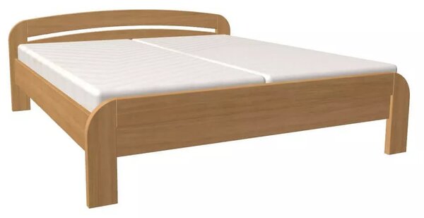 Dřevěná postel Gabriela s rovným čelem