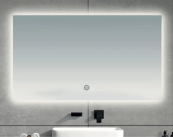 Brilagi - LED Koup. zrcadlo LUCE LED/30W/230V 60x90 cm IP44 CRI 90 stmív. + CCT