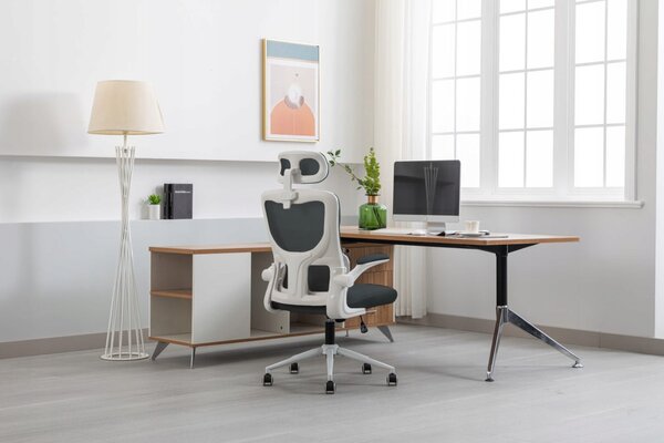 Ergonomické otočné kancelářské křeslo ZEO černé Jumi CM-270633