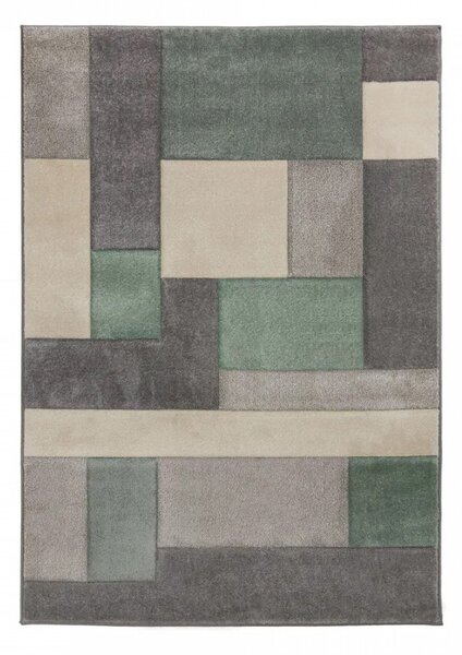 Hans Home | Kusový koberec Hand Carved Cosmos Mint/Grey/Cream - 120x170