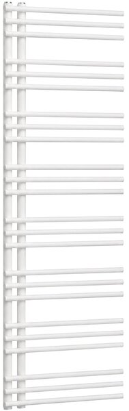 Koupelnový radiátor Burke - L/P - asymetrické připojení 50mm - 574 W - bílá lesklá - 1600x500 mm