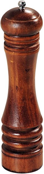 Kesper, Mlýnek na koření z gumovníkového dřeva, tmavý, výška 26,5 cm
