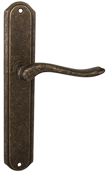 Dveřní kování MP Romeo - SO (OBA - Antik bronz), klika-klika, Otvor na cylindrickou vložku PZ, MP OBA (antik bronz), 72 mm