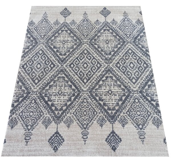 Makro Abra Kusový koberec moderní ROXANNE 01 šedý Rozměr: 60x100 cm
